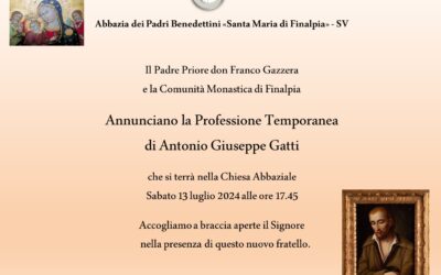 Una carezza dell’Amore di Dio.